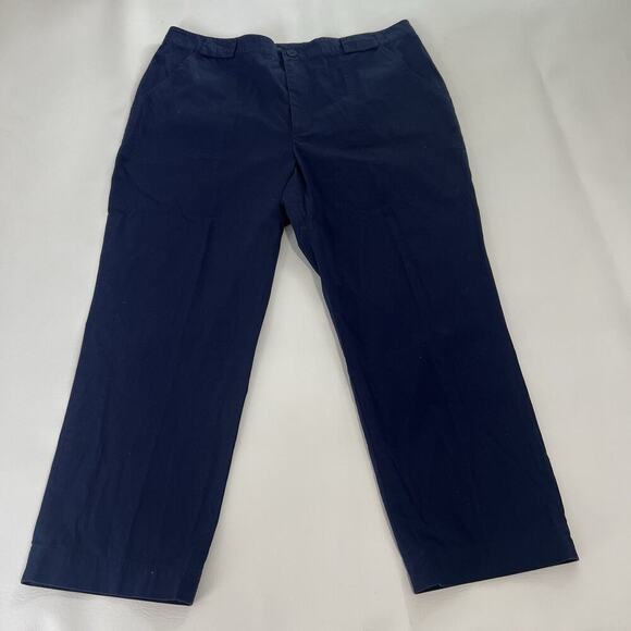 Lauren Ralph Lauren Pants - Lauren Ralph Lauren Pant Women’s Navy Blue Stretch Buisness Casual Straight S.16